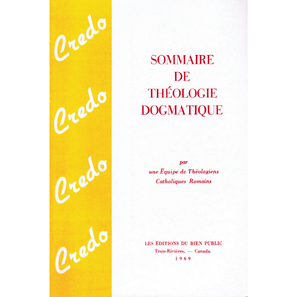 Sommaire de théologie dogmatique