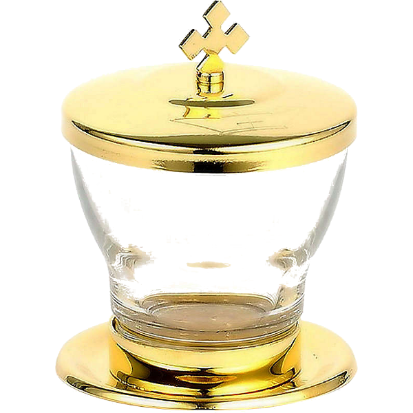 Vase purificatoire d'autel - 711 (doré) et 713 (Argenté)